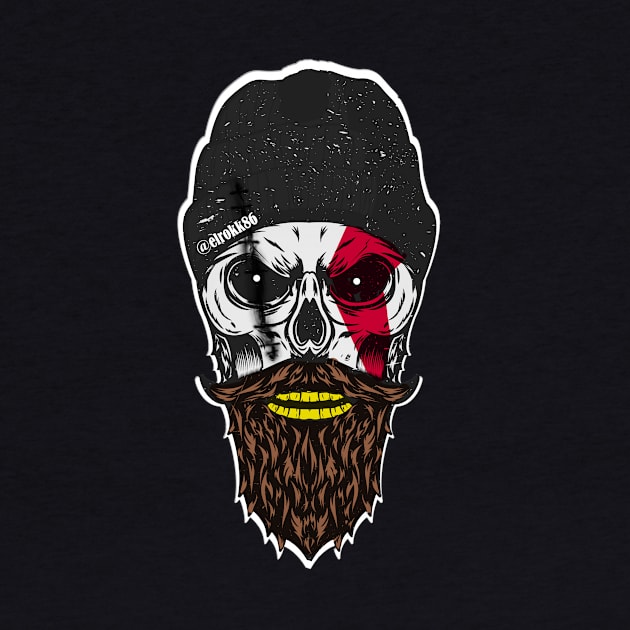 Hipster Kratos by Elrokk86